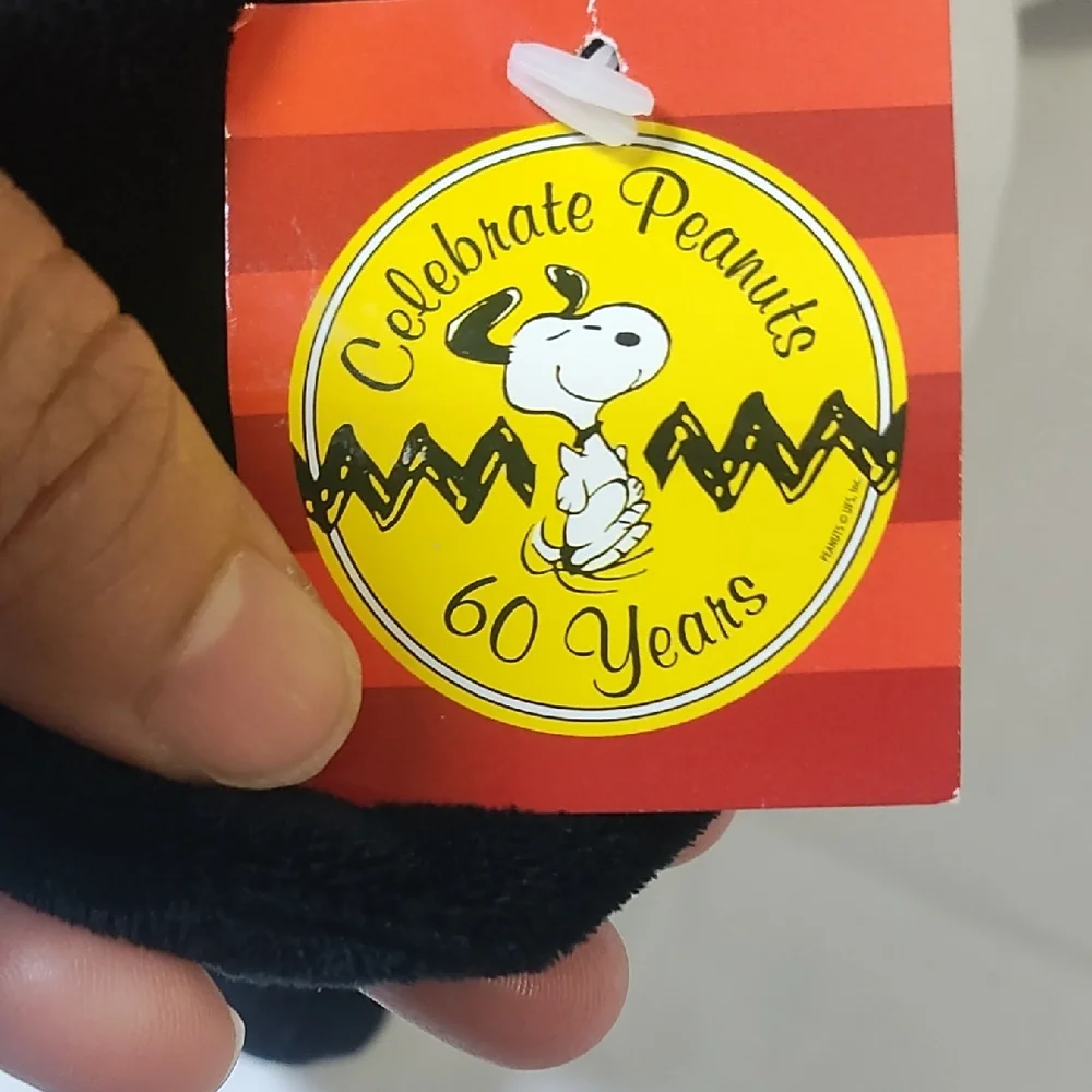 Festive White and‎ Red Plush Dog Toy